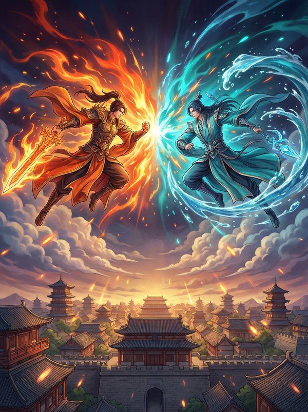 麻豆传媒-双龙决